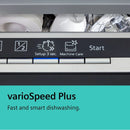 Siemens SN95YX02CG iQ500 VarioHinge 14-place setting integrated dishwasher