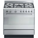 Smeg SUK91MFX9 90cm Concert Dual Fuel Range Cooker - Stainless Steel [AVAILABLE TO ORDER]*contact store for price*