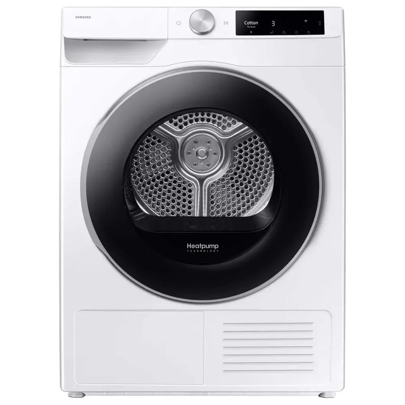 Samsung DV90T6240LE/S1 Series 7 9kg Heat Pump Tumble Dryer - White [Free 5-year parts & labour warranty]