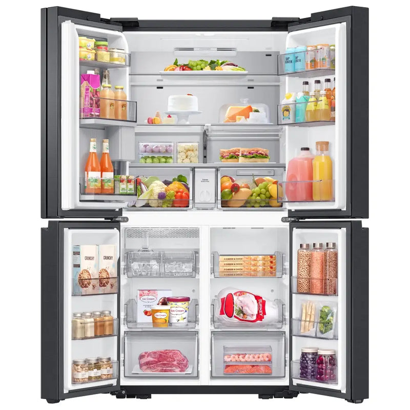 Smasung RF65DG960EB1EU Series 9 French Style Plumbed Fridge Freezer - Black