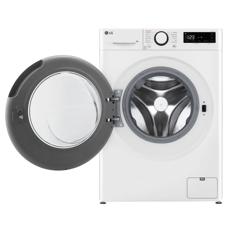 LG F2Y508WBLN1 Counter-Depth MAX™ AI DD™ 8Kg Washing Machine - White [Free 5-year parts & labour guarantee]  *Contact store for pricing*