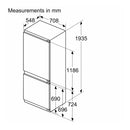 Siemens KB96NADD0G iQ500 70/30 70cm wide Built-in fridge-freezer *contact store for price*