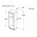 Siemens KB96NADD0G iQ500 70/30 70cm wide Built-in fridge-freezer *contact store for price*