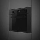 Smeg SO4201M1BI Musa Built In Combination Microwave – Black