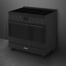 Smeg C92IPN2 90cm Pyrolytic Induction Range Cooker - Matte Black*contact store for price*