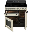 Smeg TR93IP2 Victoria 90cm Electric Range Cooker Induction Hob - Cream