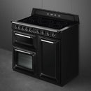 Smeg TR103iBL2 100cm Induction Victoria Range Cooker - Black [Free 5-year parts & labour guarantee]*contact store for price*