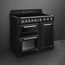 Smeg TR103iBL2 100cm Induction Victoria Range Cooker - Black [Free 5-year parts & labour guarantee]*contact store for price*