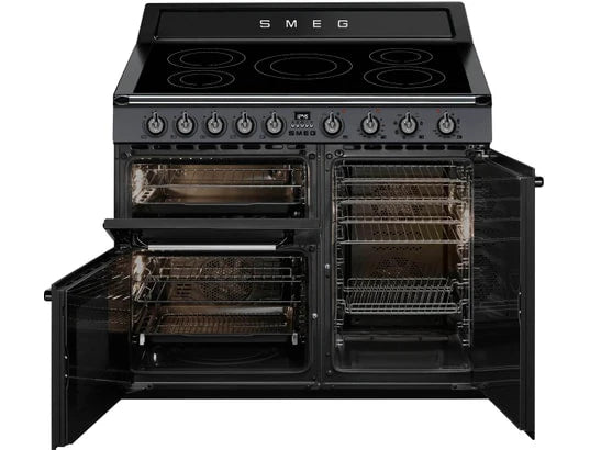 Smeg TR103iGR2 100cm Victoria Induction Range Cooker - Slate Grey [Free 5-year parts & labour guarantee]*contact store for price*