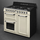 Smeg TR103P 100cm Dual Fuel Victoria Range Cooker - Cream [Free 5-year parts & labour guarantee]*contact store for price*