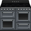 Smeg TR4110IGR2 110cm Victoria Induction Range Cooker - Slate Grey