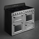 Smeg TR4110IX2 110cm Victoria Range Cooker with Induction Hob - Stainless Steel [Free 5-year parts & labour guarantee]
