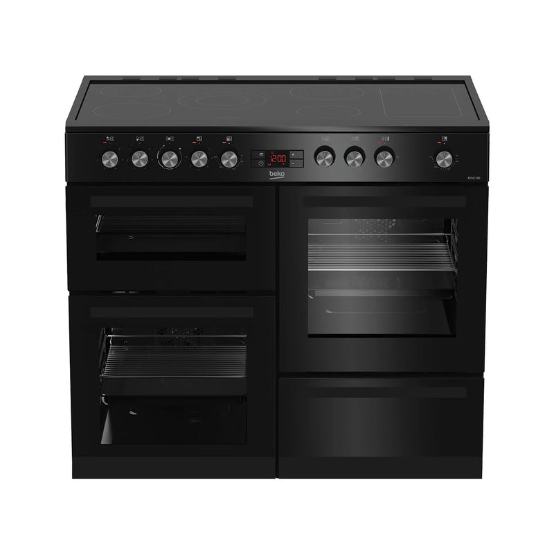 Beko KDVC100K 100cm Ceramic Range Cooker - Black*contact store for price*
