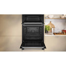 Neff U2ACH7AN7B N50 Pyrolytic Built-in Double Oven - Stainless Steel