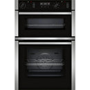 Neff U2ACH7AN7B N50 Pyrolytic Built-in Double Oven - Stainless Steel