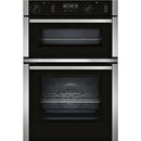Neff U2ACM7HH0B Pyrolytic Built-In Double Oven - Stainless Steel*contact store for price*