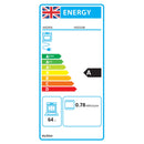 Haden HE61SW 60cm Solid Plate Single Cavity Electric Cooker - White