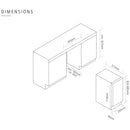 Caple WI3125GM 30cm Undercounter Single Zone Gun Metal Wine Cooler*contact store for price*