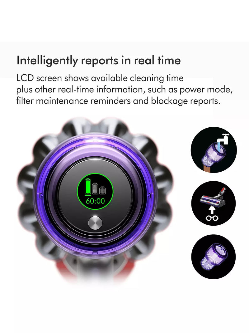 Dyson V11 Advanced Cordless Vacuum Cleaner [479332-01] - Nickel & Purple