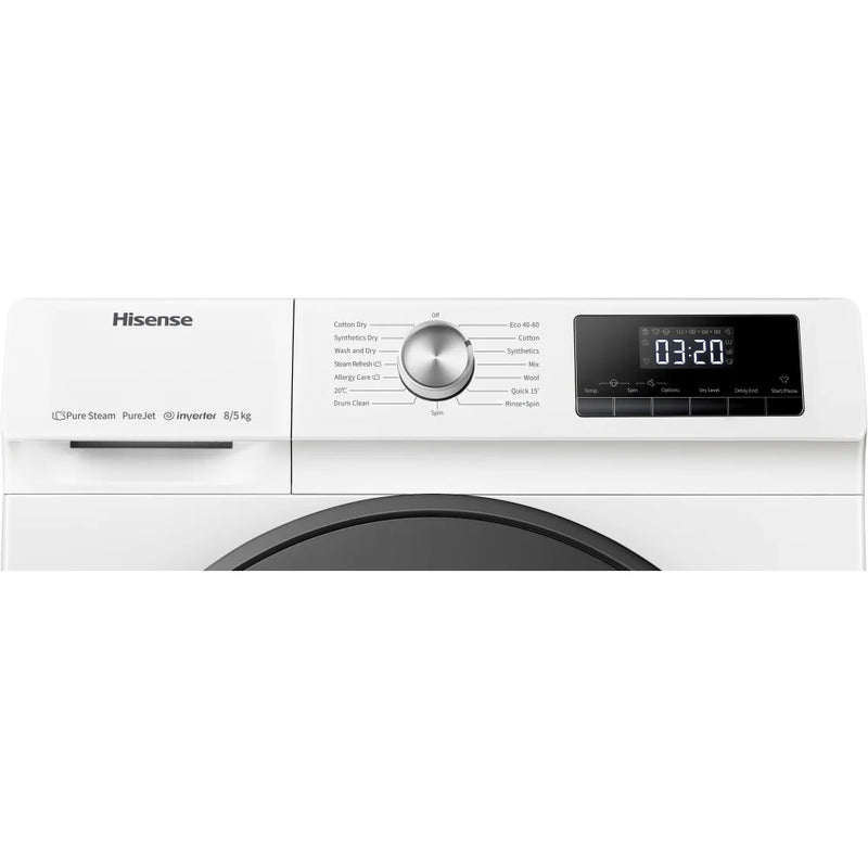 Hisense WDQA8014EVJM 8kg/5kg 1400rpm Washer dryer - White*contact store for price*