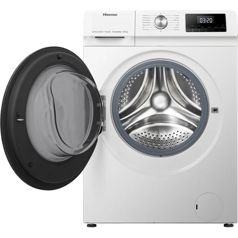 Hisense WDQA8014EVJM 8kg/5kg 1400rpm Washer dryer - White*contact store for price*