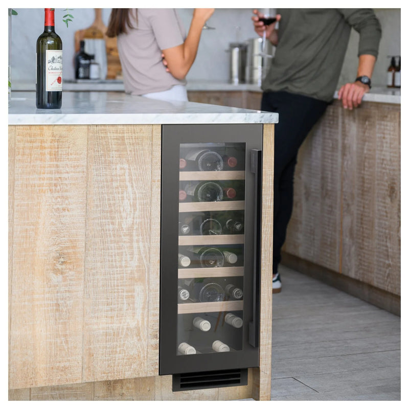Caple WI3125GM 30cm Undercounter Single Zone Gun Metal Wine Cooler*contact store for price*