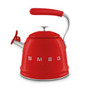 Smeg WKF01RD Retro Style Whistling Kettle - Red