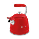 Smeg WKF01RD Retro Style Whistling Kettle - Red