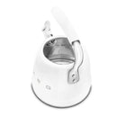 Smeg WKF01WH Retro Style Whistling Kettle - White
