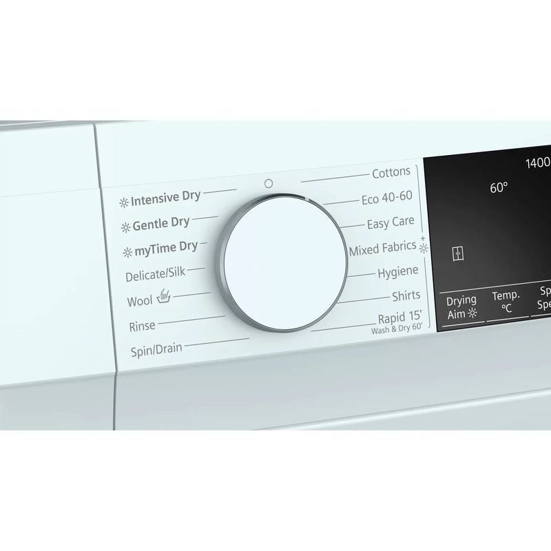 Siemens WN34A1U8GB iQ300 8/5kg Freestanding 1400rpm Washer Dryer - White [Free 5-year parts & labour guarantee]*contact store for price*