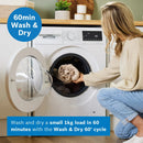 Bosch WNA144V9GB Series 4 9/5kg Freestanding 1400 Spin Washer Dryer [Free 5-year parts & labour guarantee]*contact store for price*