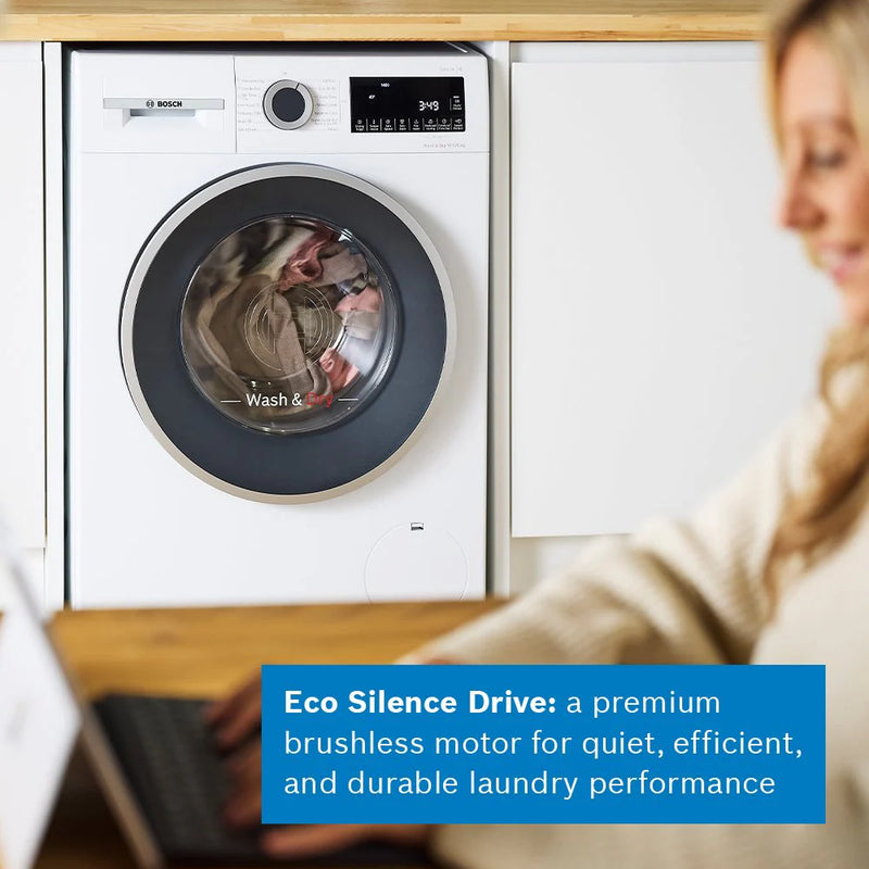 Bosch WNG25401GB Series 6 10.5/6kg 1400rpm Washer Dryer - White [Free 5-year parts & labour guarantee]*contact store for price*