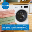 Bosch WNG25401GB Series 6 10.5/6kg 1400rpm Washer Dryer - White [Free 5-year parts & labour guarantee]*contact store for price*