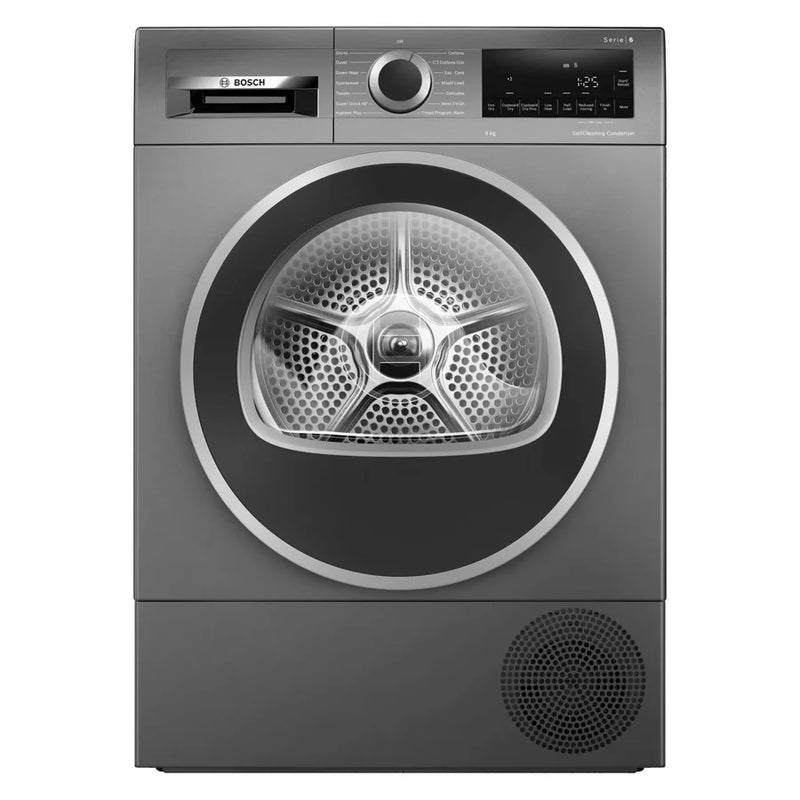 Bosch WQG245R9GB 9Kg Heat Pump Tumble Dryer - Graphite [Free 5-year guarantee] Price : £749.00