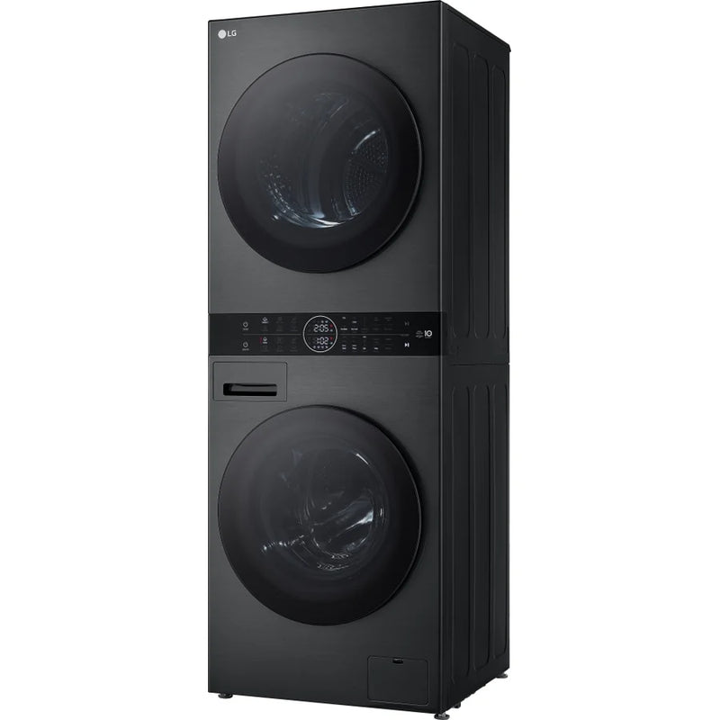 LG WT1210BBTN1 12kg/10kg 1400rpm Wash Tower - Black [Free 5-year parts & labour guarantee]