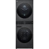 LG WT1210BBTN1 12kg/10kg 1400rpm Wash Tower - Black [Free 5-year parts & labour guarantee]