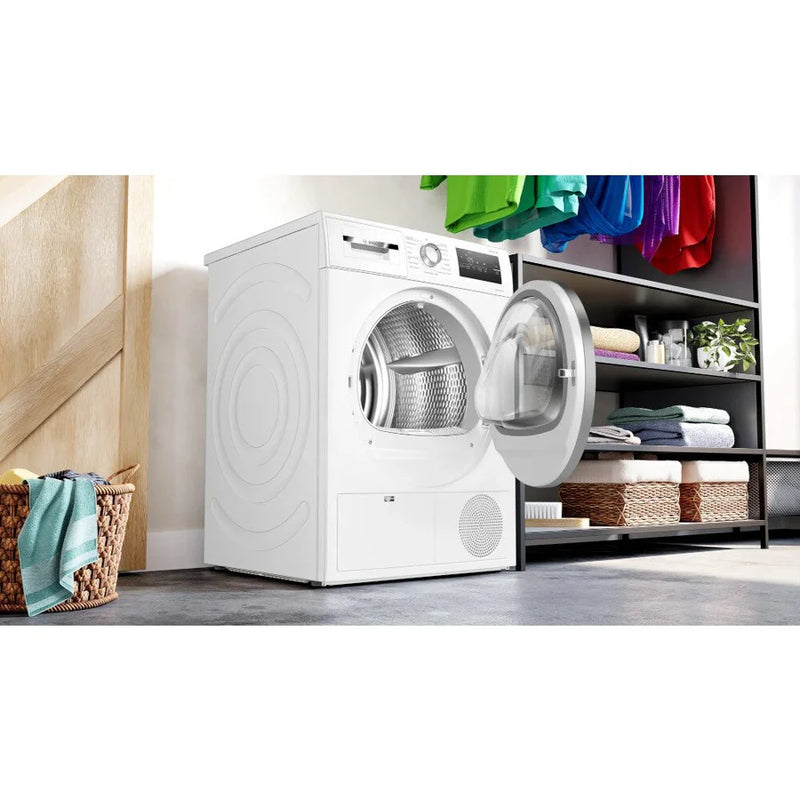 Bosch WTH85223GB Series 4 8kg Heat Pump Tumble Dryer [Free 5-year parts & labour guarantee]