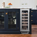 Caple WI3125 30cm Undercounter Single Zone Steel Wine Cooler*contact store for price*