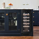 Caple WI3125BS 30cm Undercounter Single Zone Black Steel Wine Cooler*contact store for price*