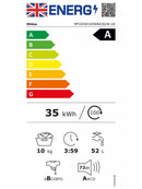 MIdea MF205W100WBA30/W-UK 10kg 1400rpm Washing Machine - White