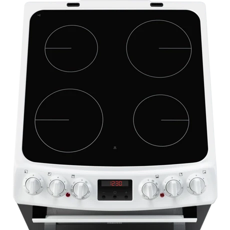 Zanussi ZCV46250WA 55cm Electric Cooker with Ceramic Hob - White*contact store for price*