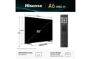HISENSE 85A6QTUK 85" LED 4K HDR Smart TV with Freely*contact store for price*
