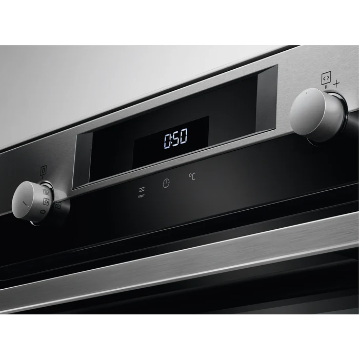 AEG KMK565060X Built-in Combination Microwave & Compact Oven - Stainless Steel