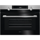 AEG KMK565060X Built-in Combination Microwave & Compact Oven - Stainless Steel