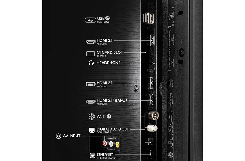 Hisense 55E77NQTUK 4K UHD HDR QLED TV with freely*contact store for price*