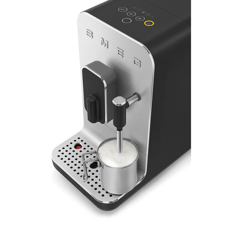 Smeg BCC12BLMUK Automatic Bean To Cup Coffee Machine - Matte Black*contact store for price*