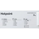 HOTPOINT BIWMHG81485 Integrated 8kg 1400rpm Washing Machine