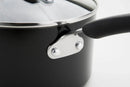 Meyer 13238 Non-stick Induction 5 piece saucepan set - black