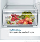 Bosch Series 4 KIR81VFE0G Built-In Tall Larder Fridge [fixed hinge]