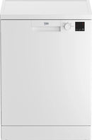 Beko DVN04X20W Freestanding 60cm Dishwasher 13-Place Settings - White*contact store for price*